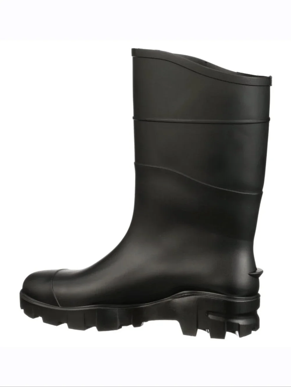 Black Rubber Muck Boots Waterproof Heavy Duty Field Boots Chore Lug Sole 10